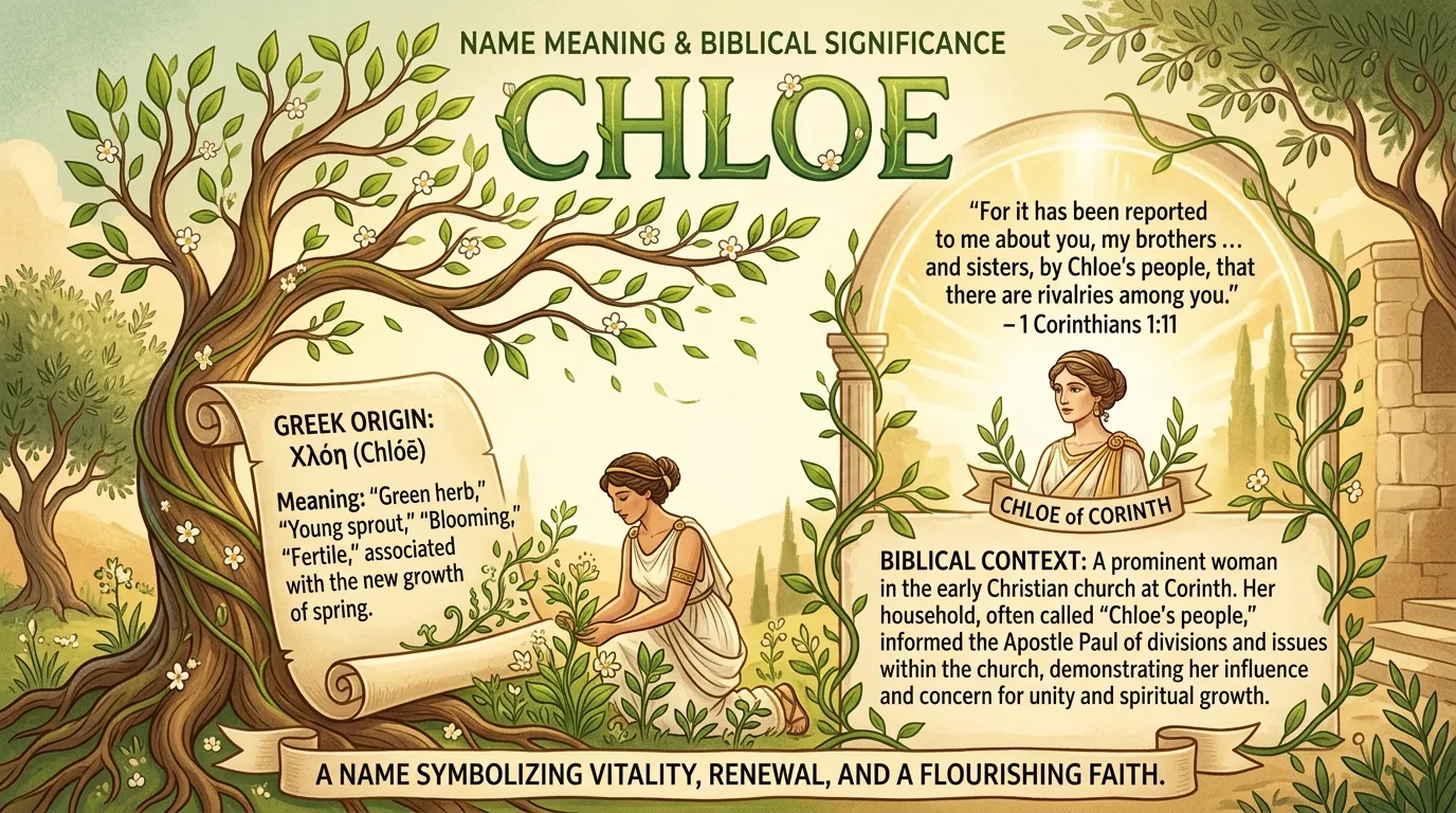 Chloe Name Meaning Bible