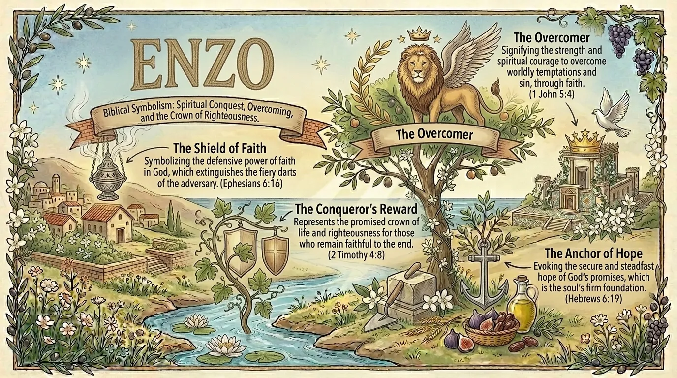 Enzo Name Meaning in Bible