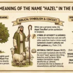 Hazel Name Meaning in Bible