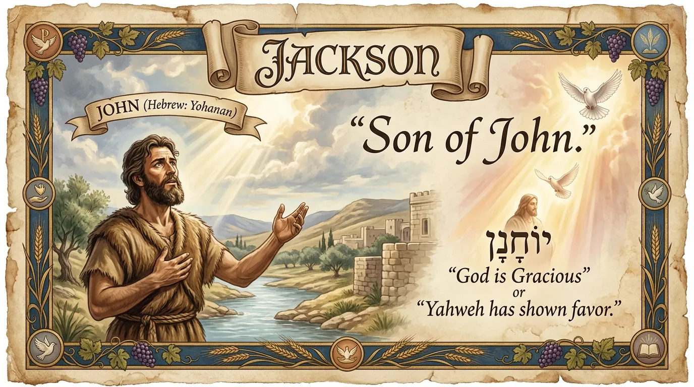 Jackson Meaning in the Bible