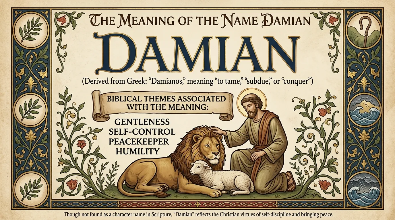 Damian Meaning in Bible