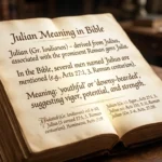 Julian Meaning in Bible
