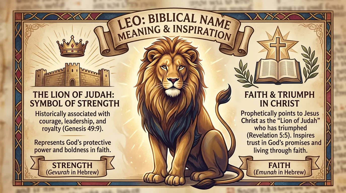 Leo Name Meaning in Bible