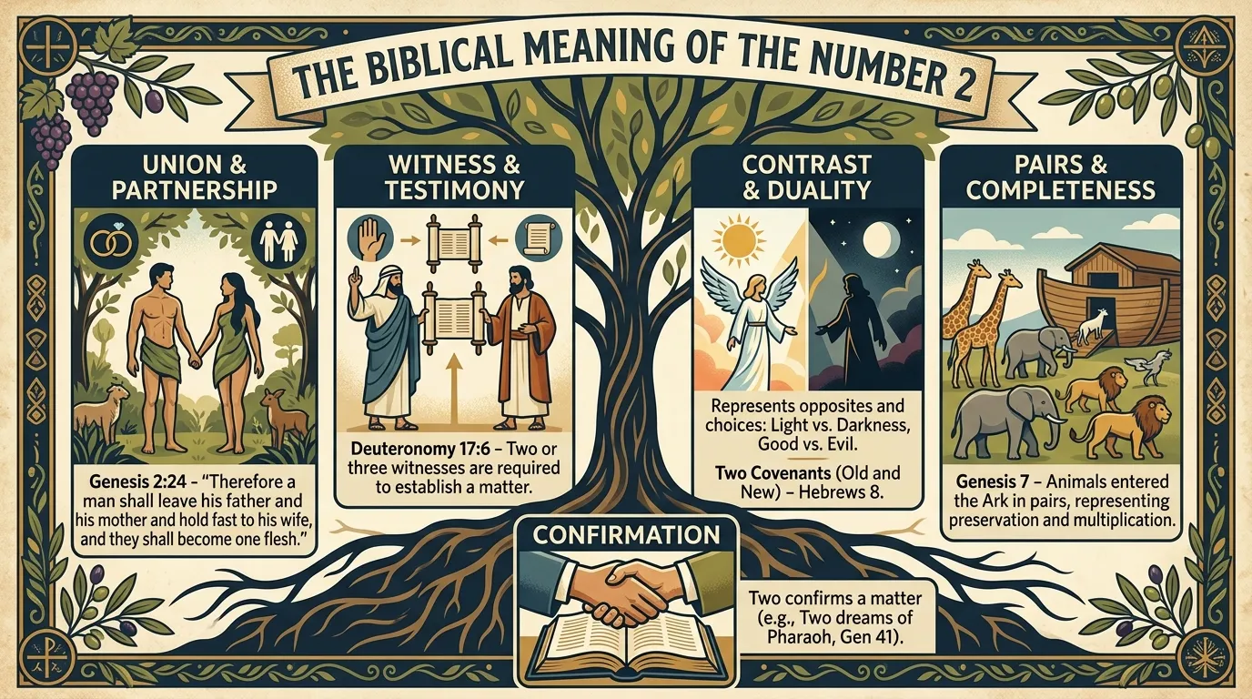 Number 2 Meaning in the Bible