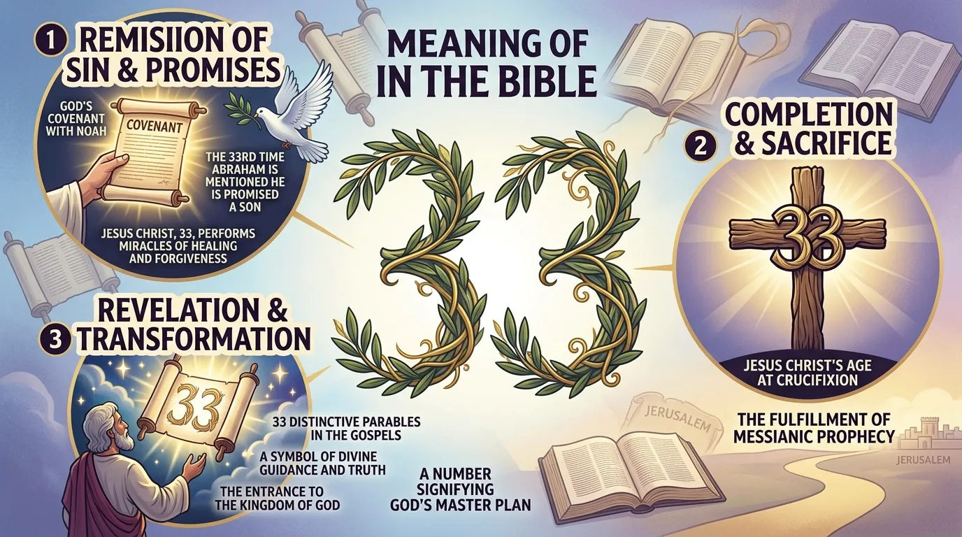 number 33 meaning in the bible