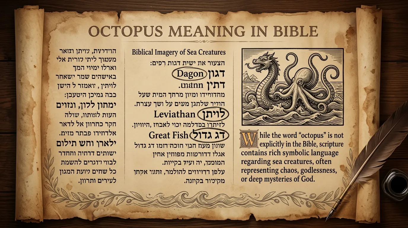 Octopus Meaning in Bible