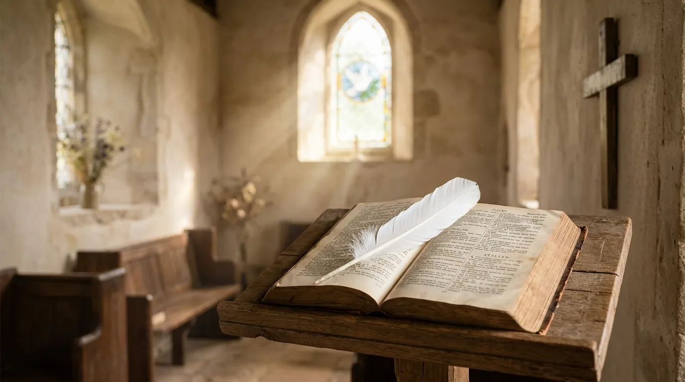 White Feather Meaning in Bible